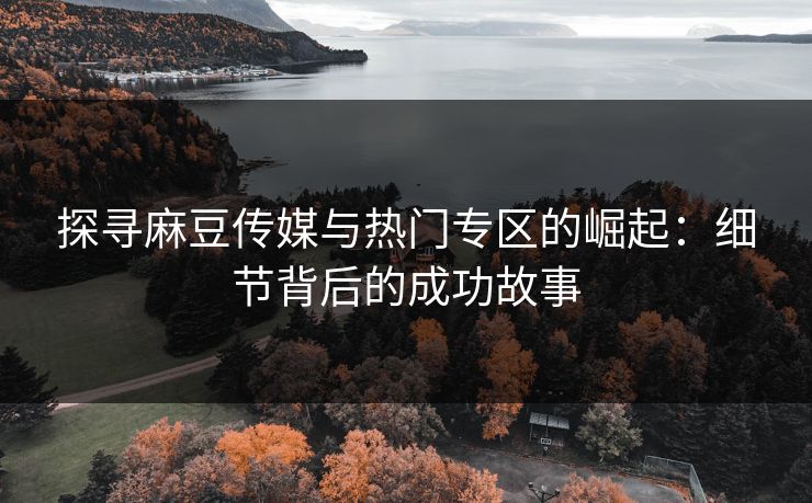 探寻麻豆传媒与热门专区的崛起：细节背后的成功故事